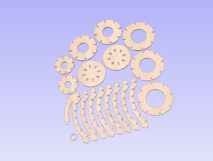 do cnc designs for wood and laser cutting
