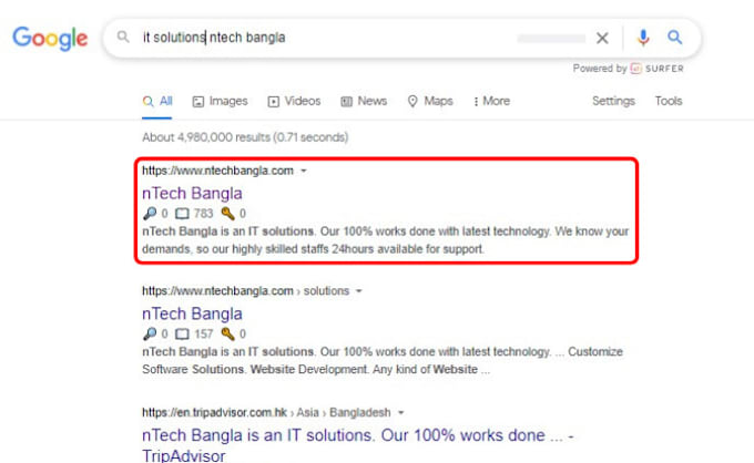 index your website on google and also other search engines