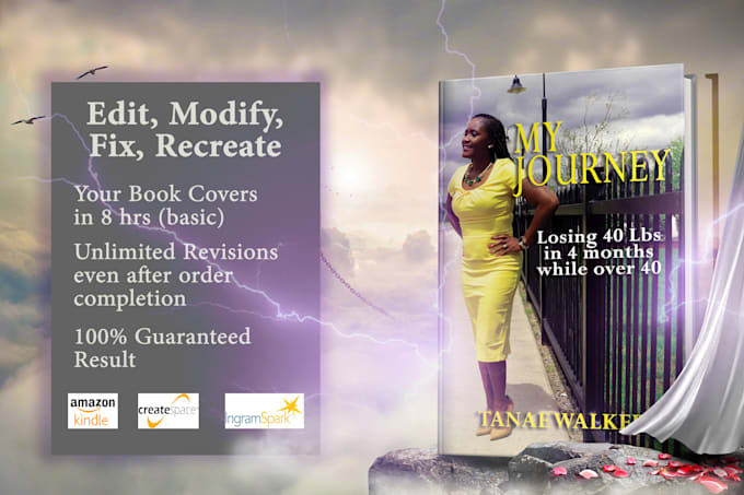 fix, edit, resize, format,redesign book cover KDP amazon, ingram, lulu