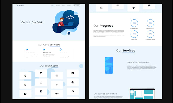 convert psd in responsive html webpages