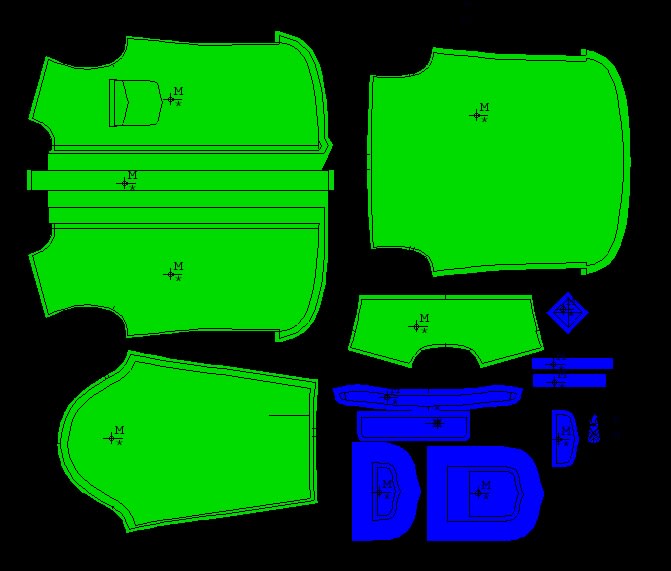 make digital sewing pattern and grading