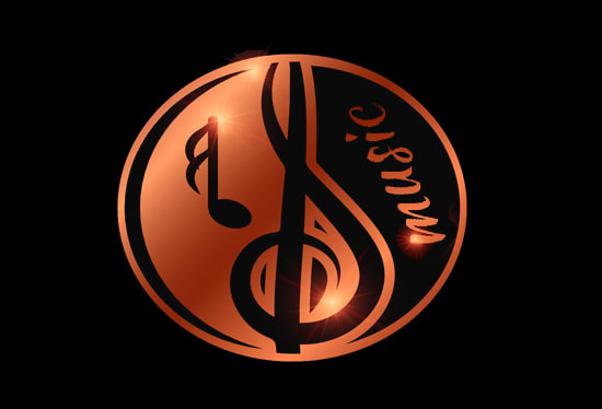 do attractive modern outstanding music logo design