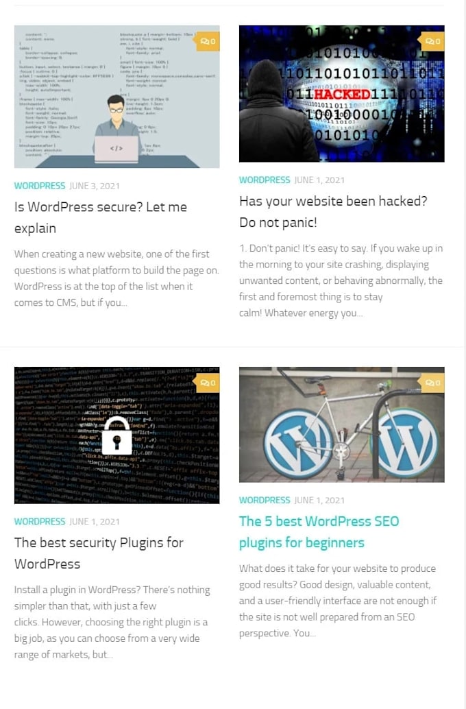 add blog post to your wordpress website