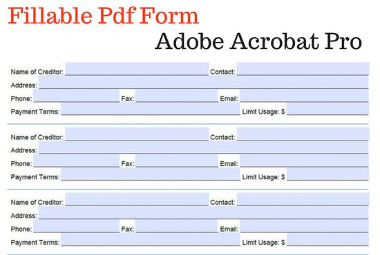 online fillable form creator