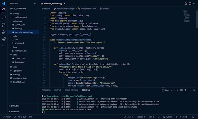do virtual assistant, web scraping, python extraction, automation and data entry