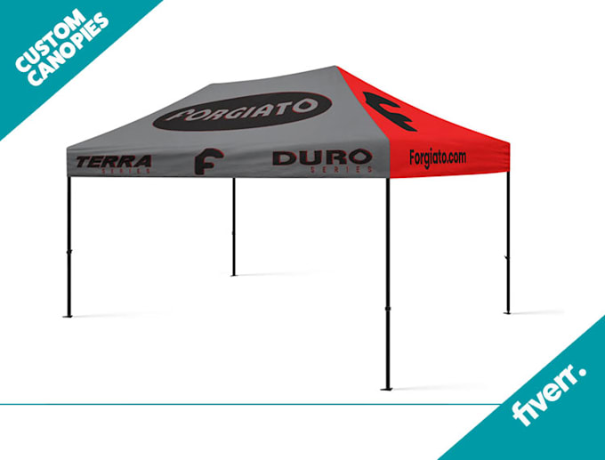 create pop up tent mockups and all accessories