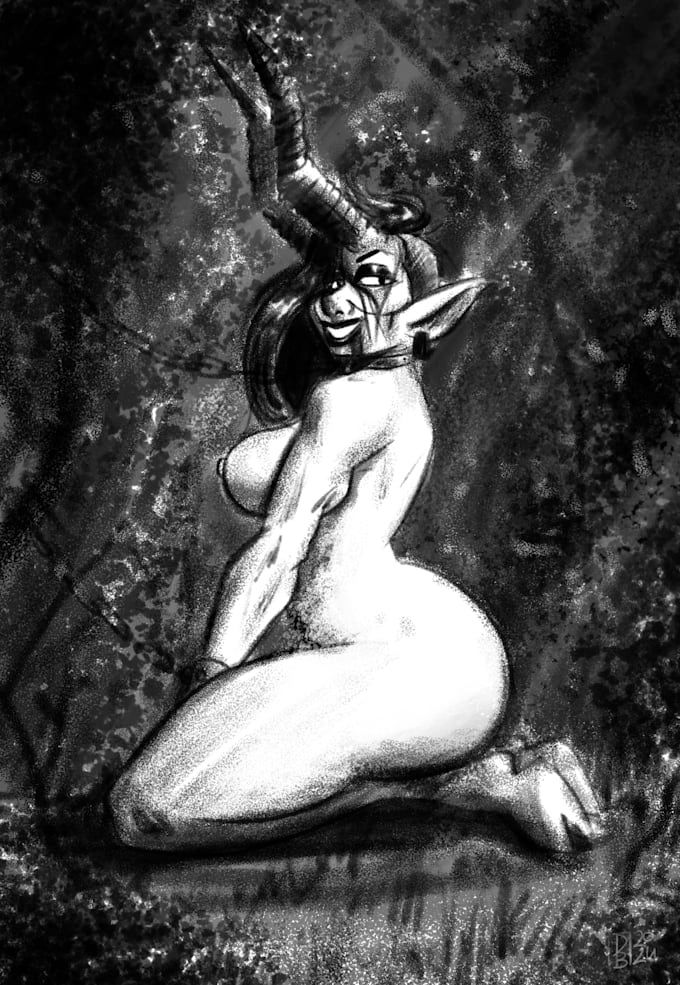 illustrate pinups and erotic artworks