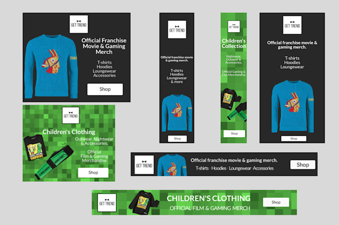 create google display ads in HTML5 and static banner format