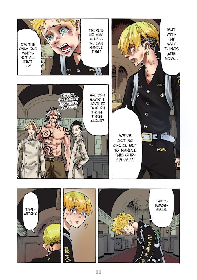 coloring your manga or comic book