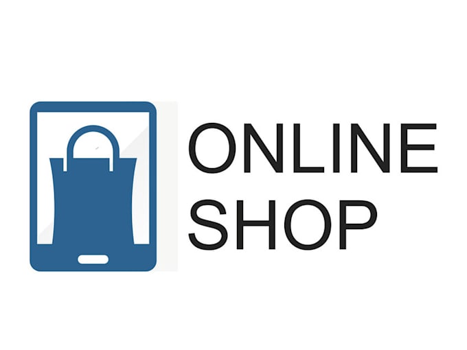 make beautiful ecommerce store, website, online shopping store logo