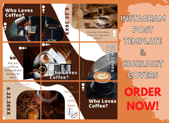 design instagram post templates in canva