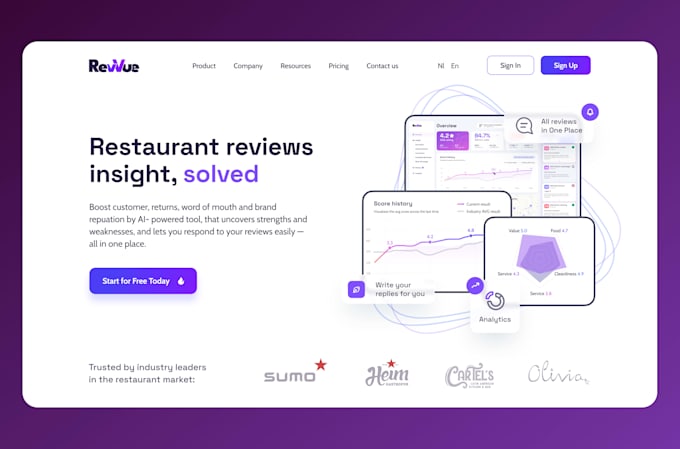 design a high end website ui ux for your business in figma