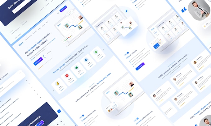 do UI UX design for website, mobile app, and saas dashboard