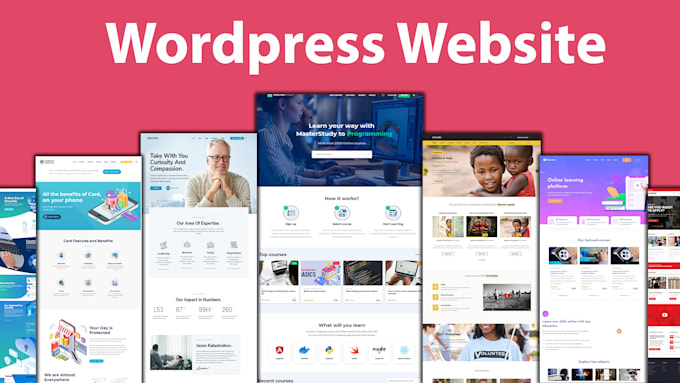 develop elementor wordpress website