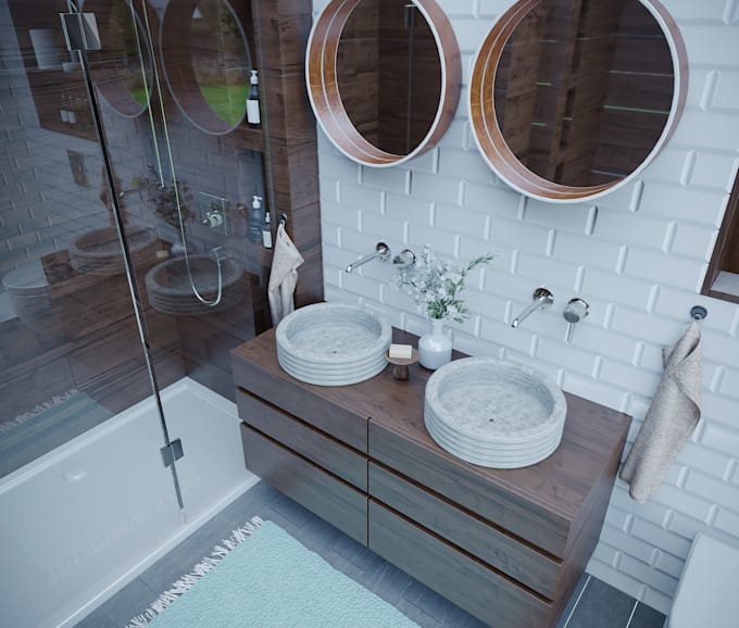 do interior exterior design in corona for cinema 4d