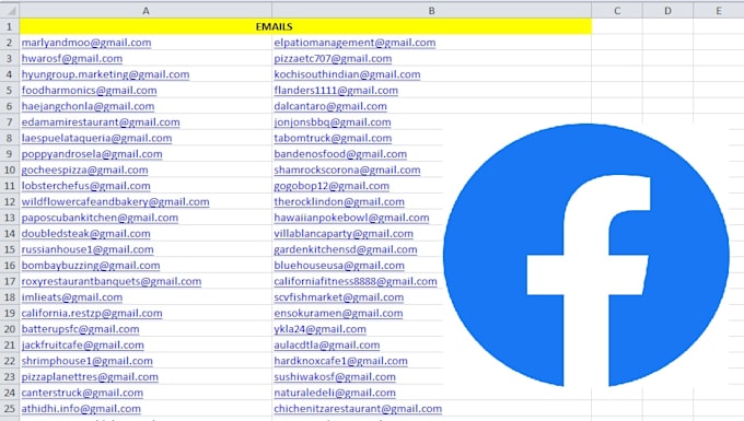 scrape active emails from any social media platfrom