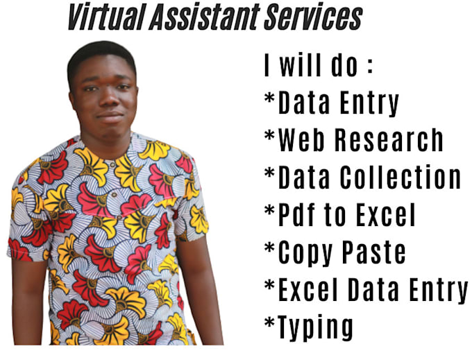 be your professional virtual assistant and web researcher