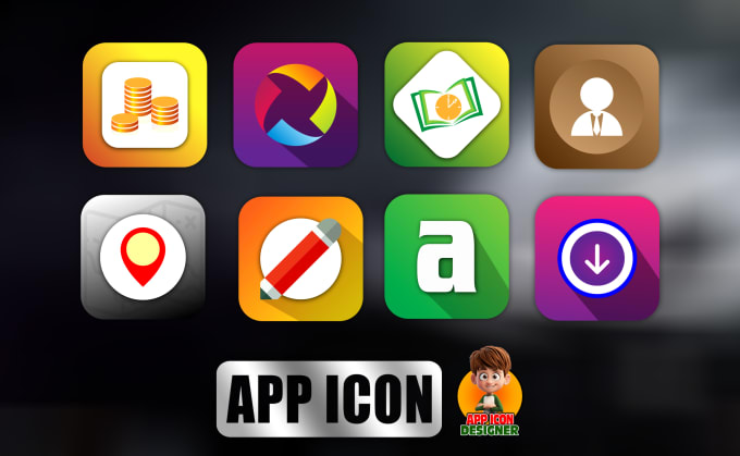 professional app icons and web icons design
