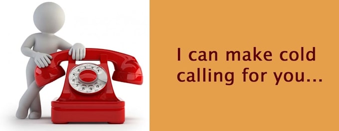 make professional b2b cold calls for you