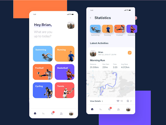 develop a android IOS app using react native