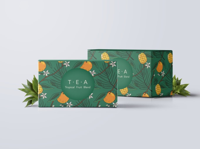 design a unique pattern for product lines and packaging