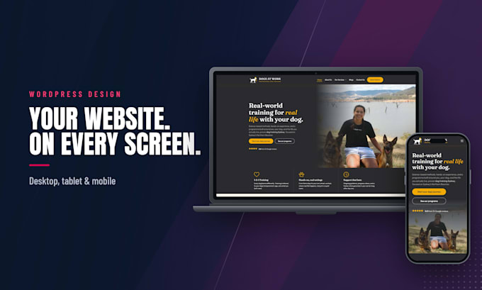 design, redesign or clone wordpress website by elementor pro