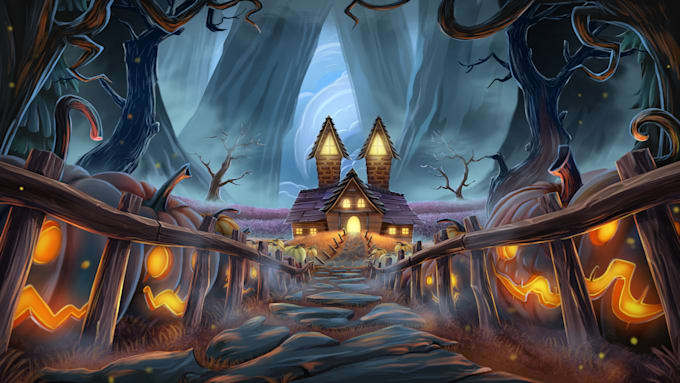 do create environment concept art and illustration