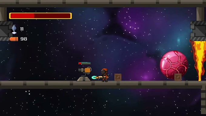 develop a polished 2d platformer game for you with unity