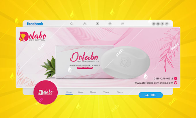 design your facebook banner or cover photo