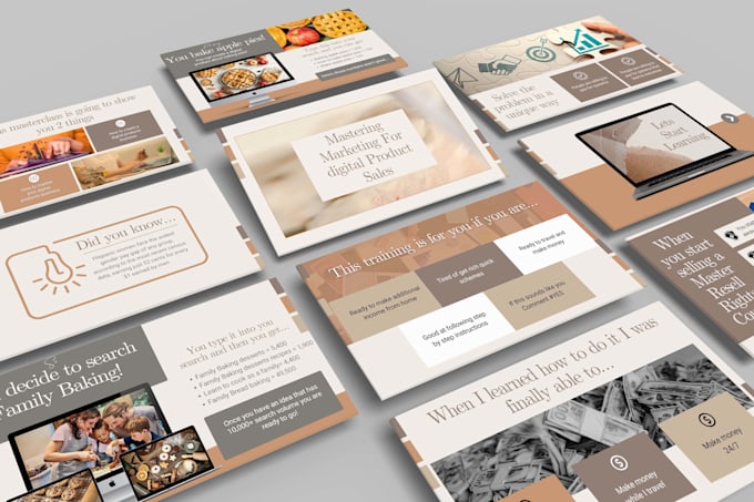 design premium keynote presentations and pitch decks