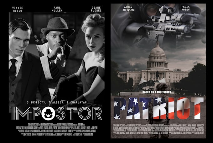 design exciting movie and tv show posters