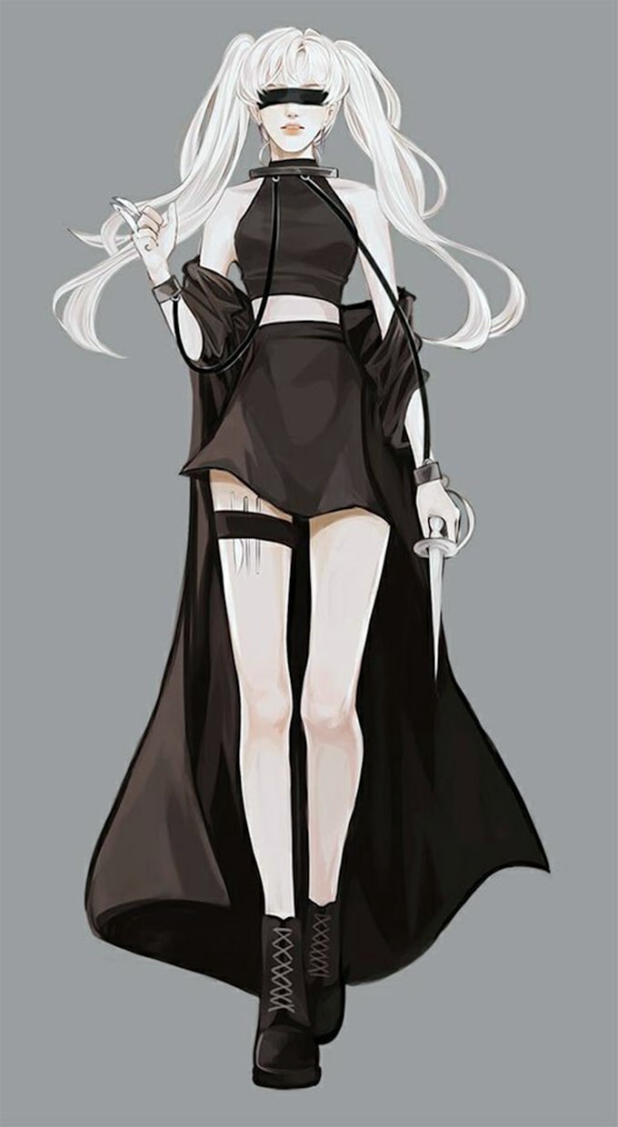 create beautiful anime art for you