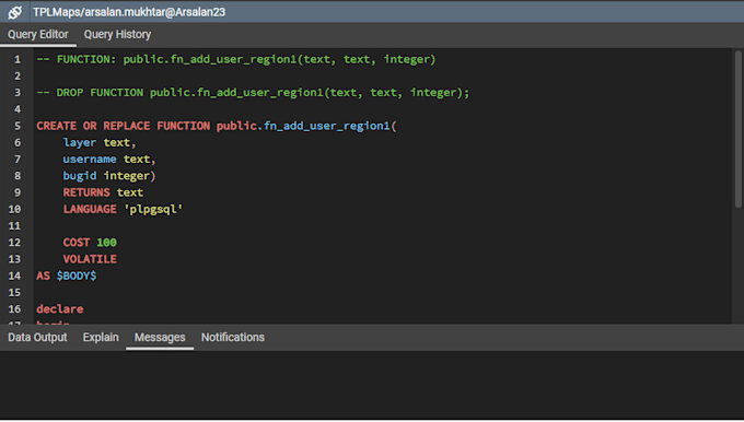 do postgresql tasks for you
