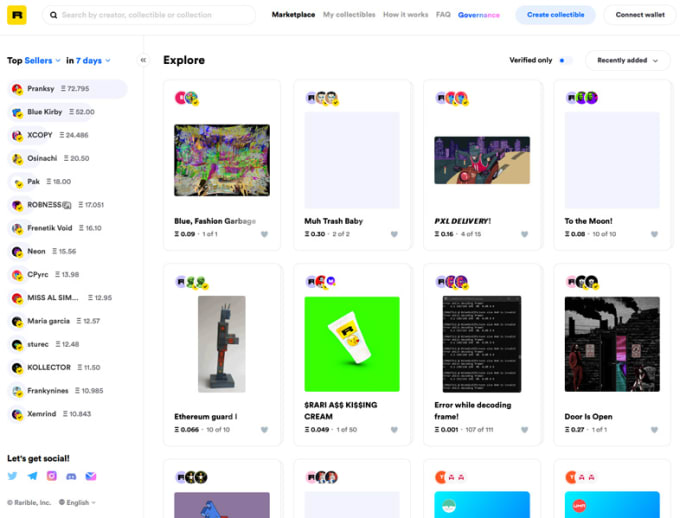Create an nft marketplace, nft minting engine like ...