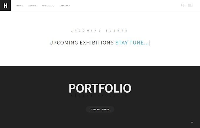 make professional looking portfolio for you