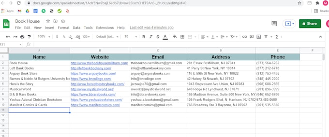 do lead generation and data entry work