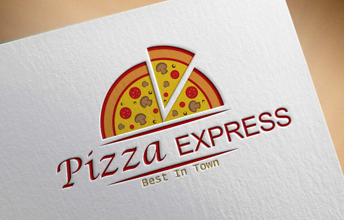 create fruit, juice bar, pizza, drink, restaurant, logo