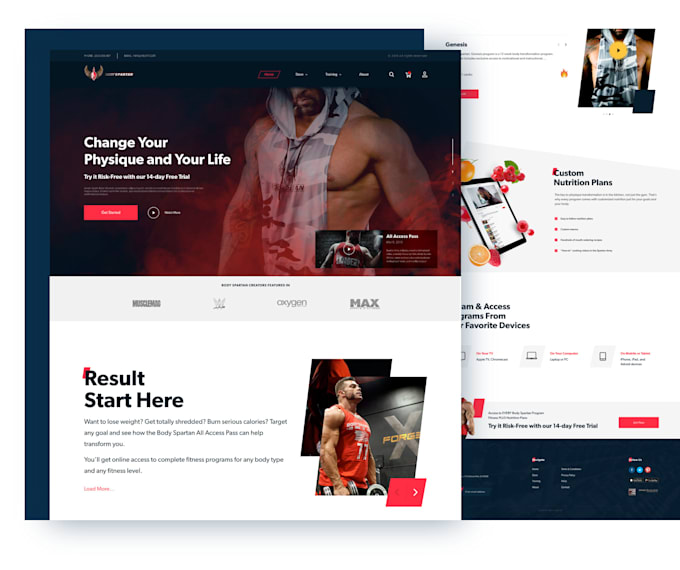 design a unique creative and user friendly website