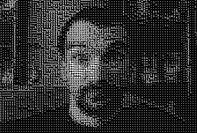 Turn your photo into ascii art and old style computer graphic by ...