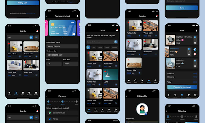 design modern uxui for ios and android apps