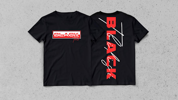 design unique typography tshirts