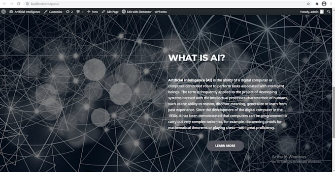 build a clean and modern wordpress website
