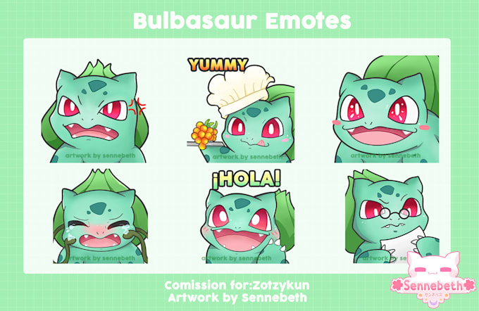 do custom pokemon emotes and badges