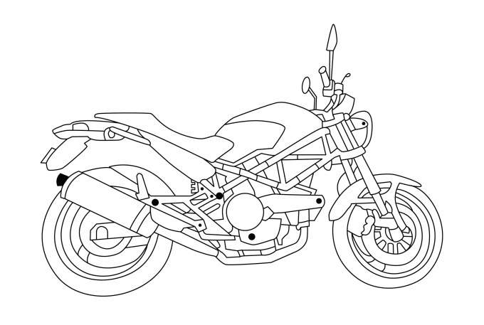 do an outline of your vehicles