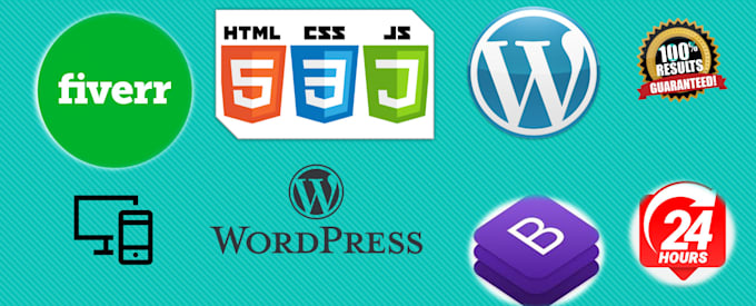 Create responsive web with html css boots and wordpres tools by Sidra ...