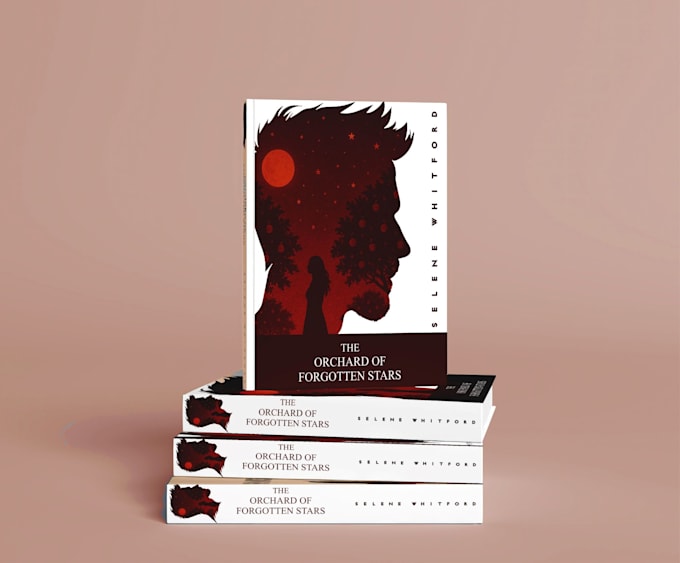 design minimal custom unique silhouette book cover