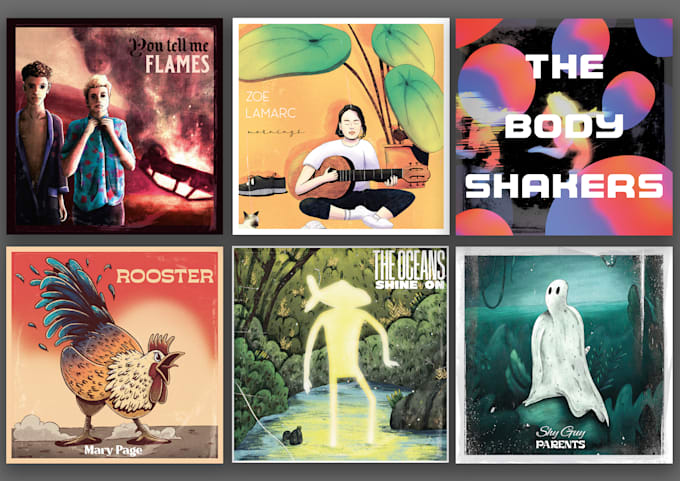 design unique custom album covers for your music