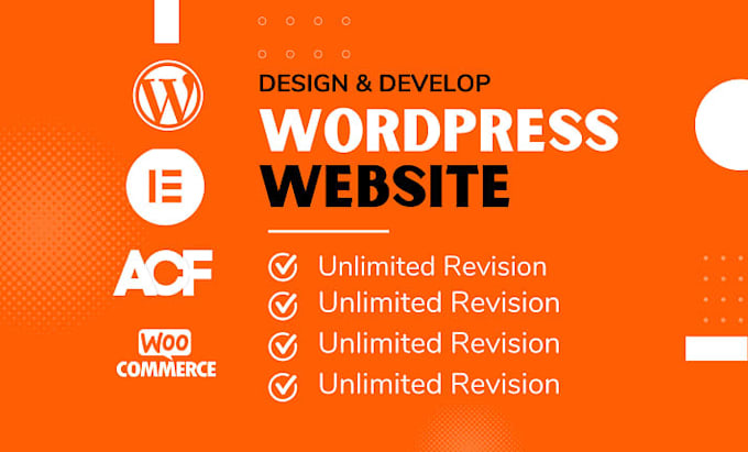 design and develop a professional wordpress website