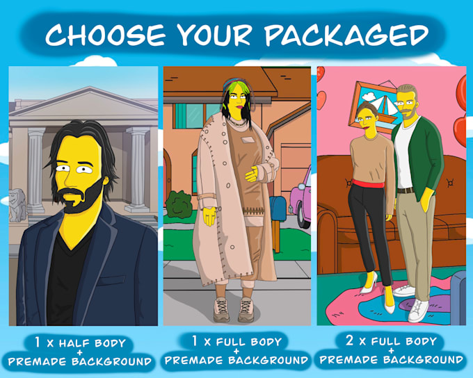 into the simpsons yellow cartoon character