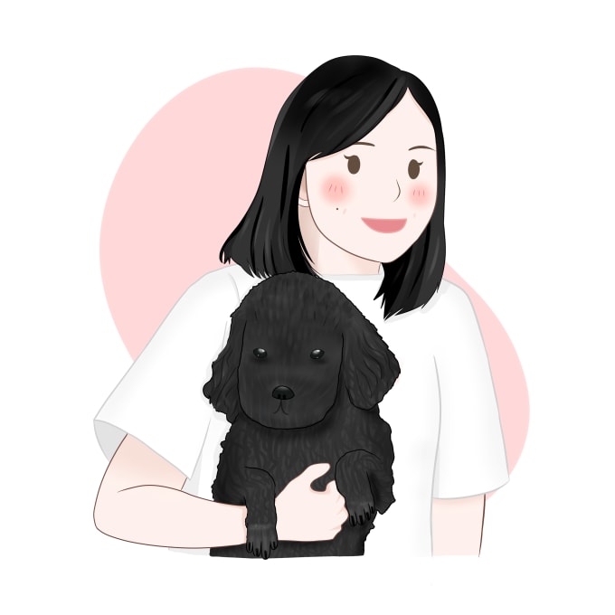 draw simple cute illustration in 24hr
